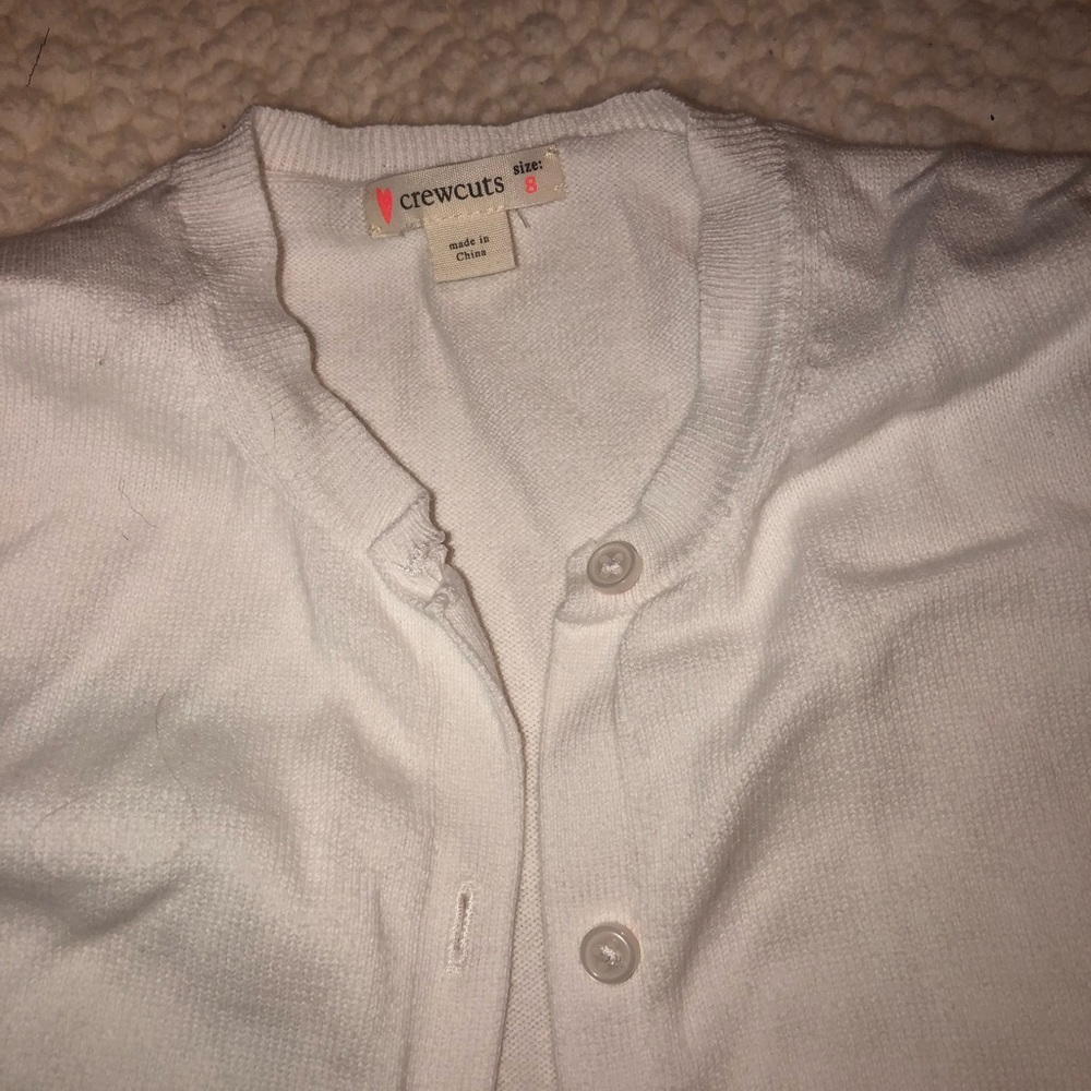 J.Crew little girls button up sweater